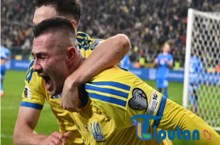 Ukraina vs Islandia: Ukraina Menang 2-0, Lolos ke Play-off Piala Dunia