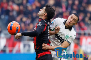 AC Milan vs Sassuolo: Berakhir Imbang 2-2