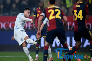Inter Vs Genoa: Nerazzurri Raih Kemenangan Sempit, Kokoh di Puncak Klasemen
