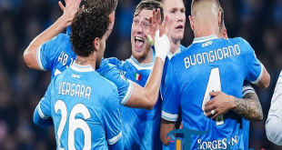 Liga Italia – Napoli Rebut Puncak Klasemen dari Inter