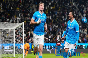 Napoli vs Milan: Il Partenopei Lolos ke Final Usai Menang 2-0
