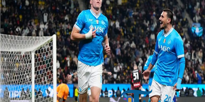 Napoli vs Milan: Il Partenopei Lolos ke Final Usai Menang 2-0