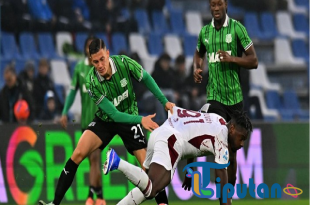 Sassuolo Takluk 0-1 dari Torino, Idzes dkk Gagal Bangkit
