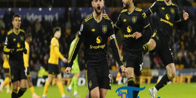 Wolves dan Manchester United Bermain Imbang 1-1 di Paruh Pertama