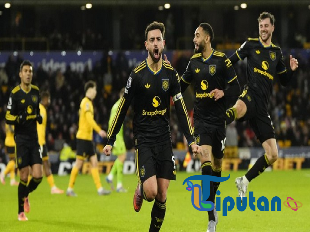 Wolves dan Manchester United Bermain Imbang 1-1 di Paruh Pertama