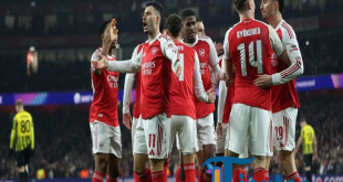 Arsenal Bungkam Kairat 3-2, The Gunners Tak Terkalahkan