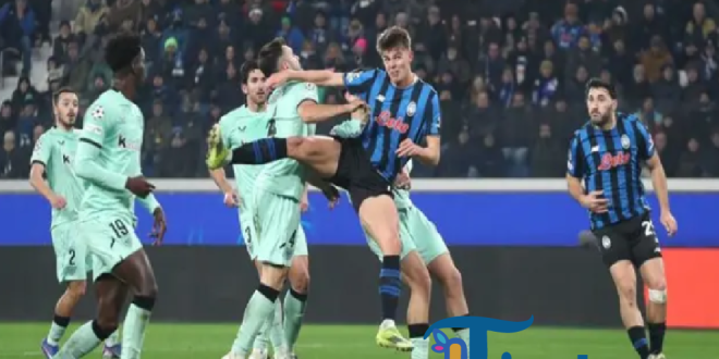 Atalanta vs Athletic Club berakhir 2-3, La Dea kalah di kandang.