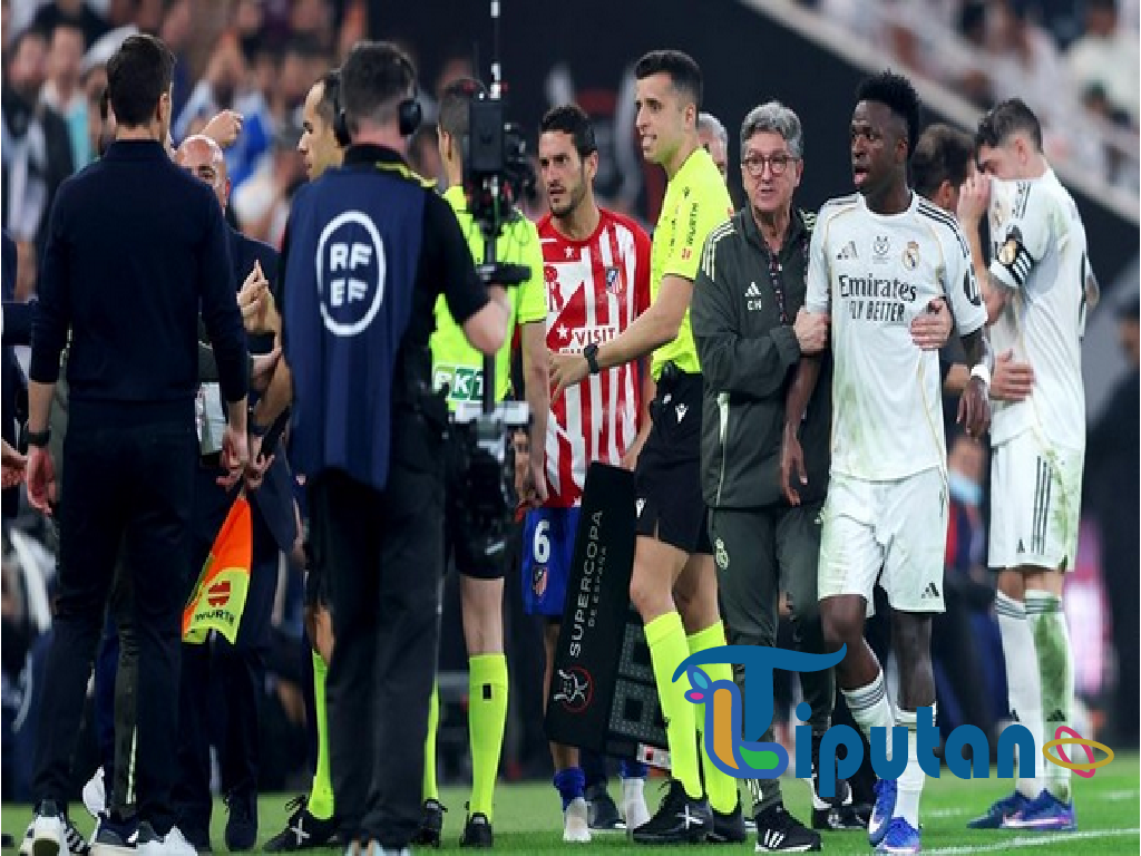 Atletico vs Real Madrid: Vinicius Ribut dengan Simeone
