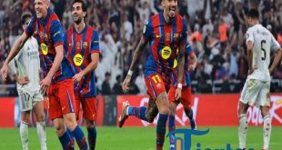 Barcelona Angkat Trofi Piala Super Spanyol Usai Tundukkan Real Madrid