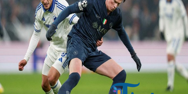 Copenhagen vs Napoli: Laga Berakhir Imbang 1-1