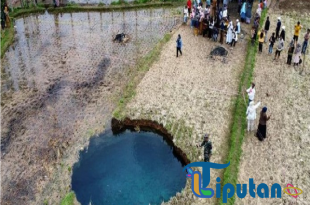 Fenomena Sinkhole di Sawah Warga Sumbar: Apa Sebenarnya Itu?