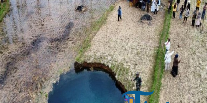 Fenomena Sinkhole di Sawah Warga Sumbar: Apa Sebenarnya Itu?