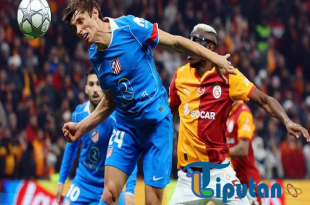 Galatasaray vs Atletico Madrid berakhir dengan skor 1-1.