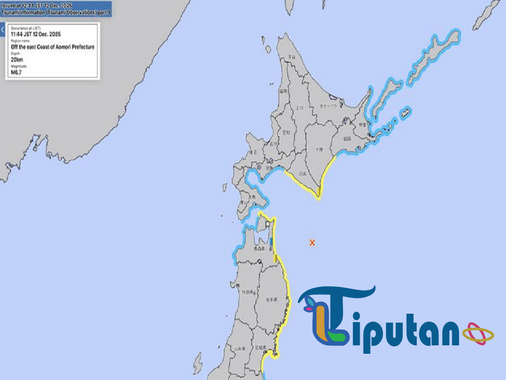 Gempa Magnitudo 6,2 Guncang Jepang, Otoritas Imbau Warga Tetap Waspada