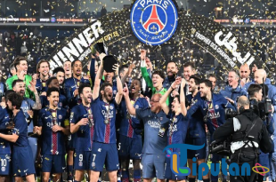 PSG Angkat Trofi Piala Super Prancis, Enrique Puji Satu Pemain sebagai “Pejuang”