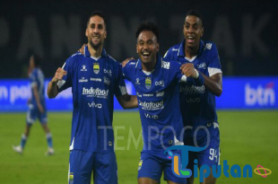 Persib Bandung Urung Merebut Kembali Posisi Puncak Klasemen