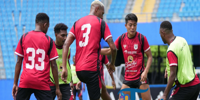 Persipura Jayapura Bertekad Raih Kemenangan atas Persiba