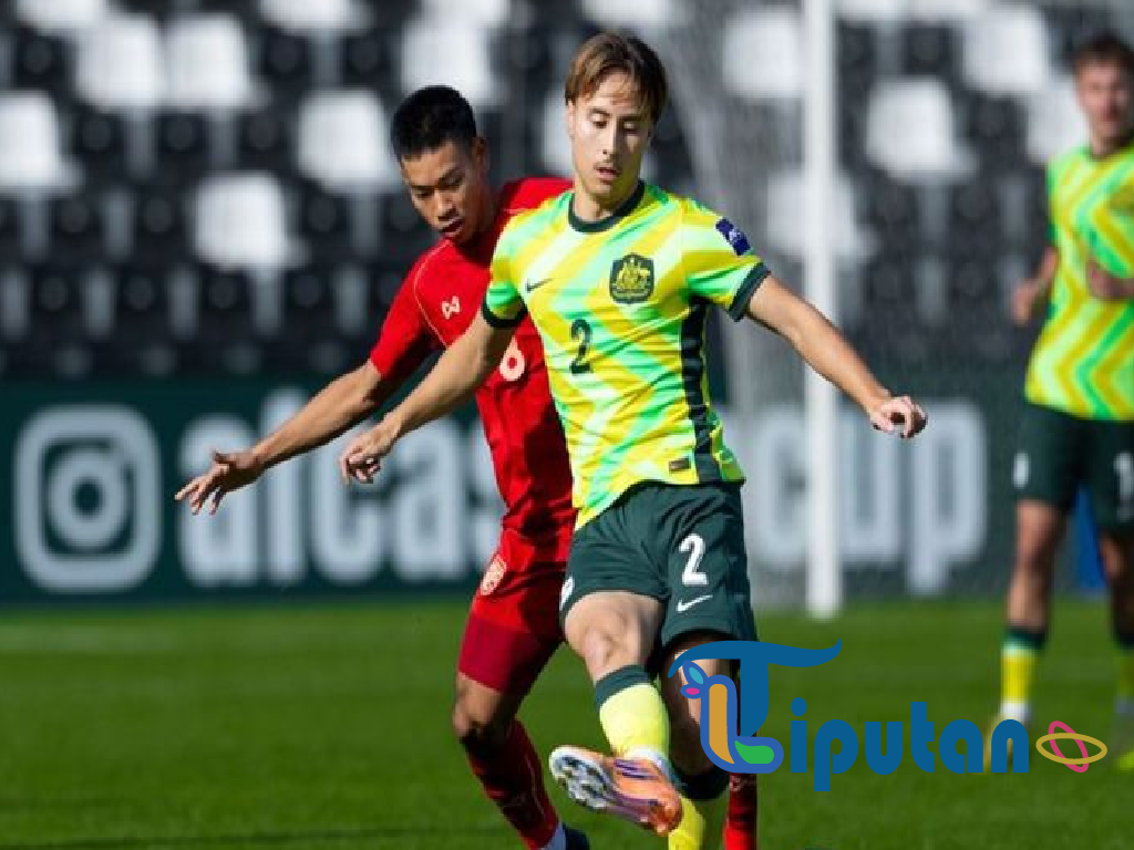 Piala Asia U-23 2026: Thailand Bermain dengan 10 Pemain, Takluk dari Australia