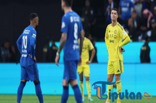 Ronaldo Cetak Gol, Al Nassr Tumbang 1-3 dari Al Hilal