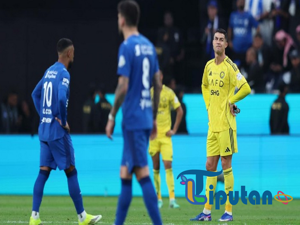 Ronaldo Cetak Gol, Al Nassr Tumbang 1-3 dari Al Hilal