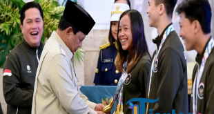 Games: Martina Ayu Raih Emas, Prabowo Terkejut di Podium