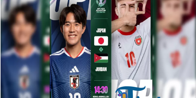 Sedang Berlangsung: Jepang vs Jordan, Simak 3 Link Live Streaming Perempat Final Piala Asia U-23 2026