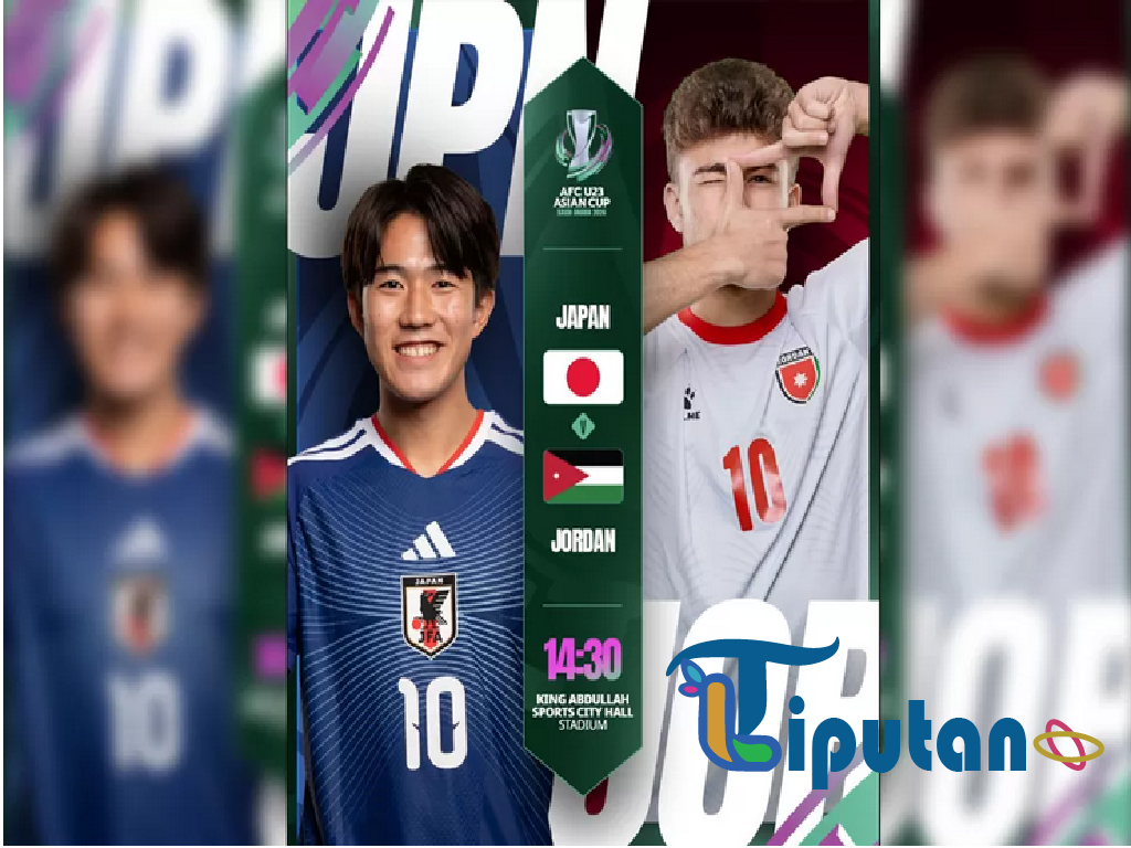 Sedang Berlangsung: Jepang vs Jordan, Simak 3 Link Live Streaming Perempat Final Piala Asia U-23 2026