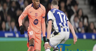 Sociedad Bungkam Barcelona, Blaugrana Tumbang 1-2