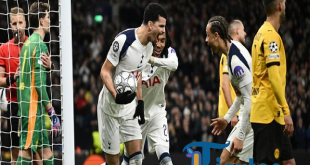 Tottenham vs Dortmund: Spurs Amankan Kemenangan 2-0