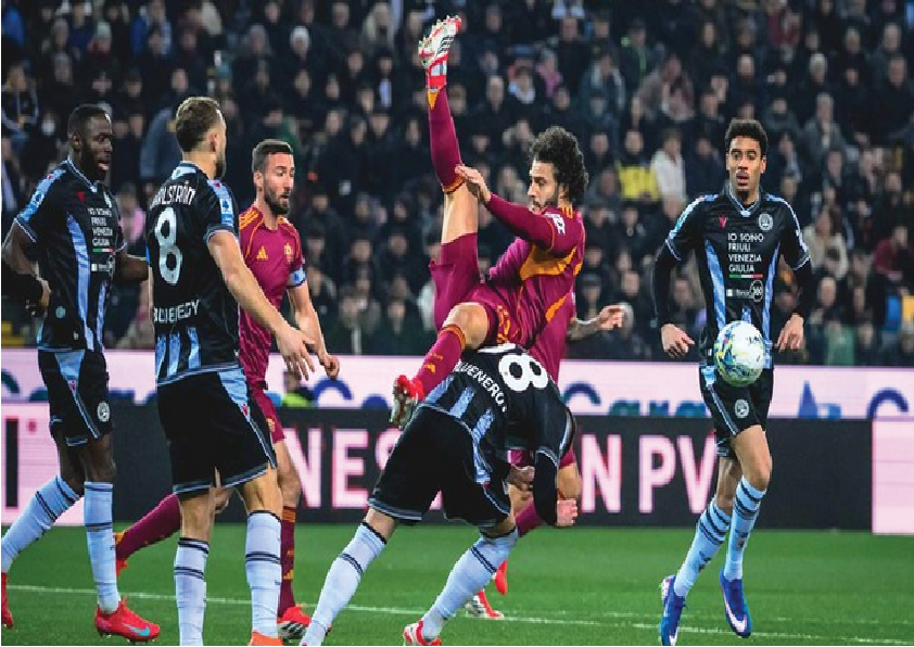 AS Roma vs Udinese: Giallorossi Takluk 0-1