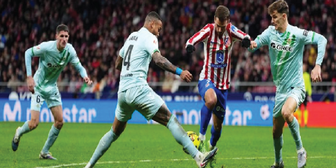 Atletico Madrid Takluk di Tangan Real Betis