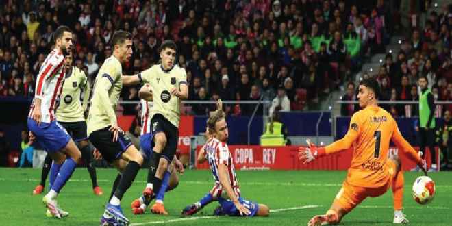 Barcelona Dibekuk Atletico, Tapi Belum Angkat Bendera Putih