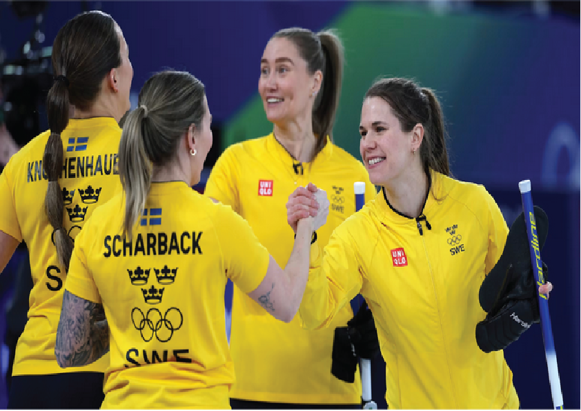 Curling Olimpiade: Swiss dan Swedia Masih Sempurna di Round Robin