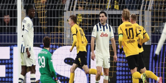 Dortmund vs Atalanta: Die Borussen Amankan Kemenangan 2-0
