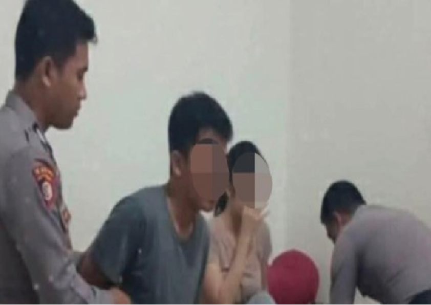 Fakta di Balik Foto Penangkapan Pemeran Video Asusila Mahasiswa KKN