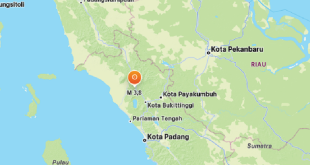 Gempa Pagi Mengguncang Pasaman, Getarannya Sampai Bukittinggi
