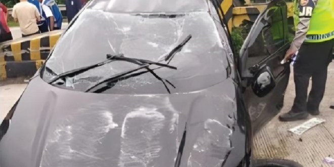 Kecelakaan Sedan di Tol Jagorawi, 2 Orang Alami Luka