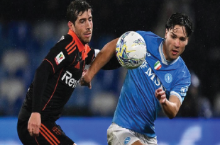 Napoli Tersingkir dari Coppa Italia, Penalti Lukaku Gagal Hadapi Como