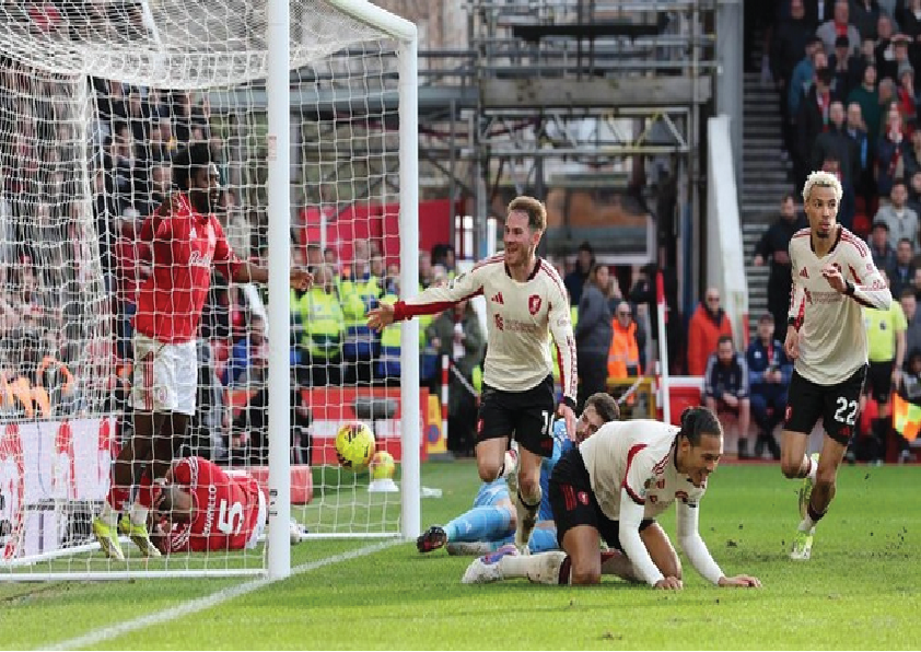 Nottingham Forest vs Liverpool: Gol Mac Allister Jadi Penentu