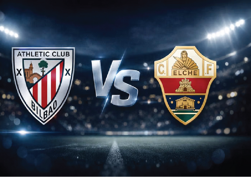 Preview La Liga: Athletic Bilbao vs Elche, Los Leones Bidik Papan Atas