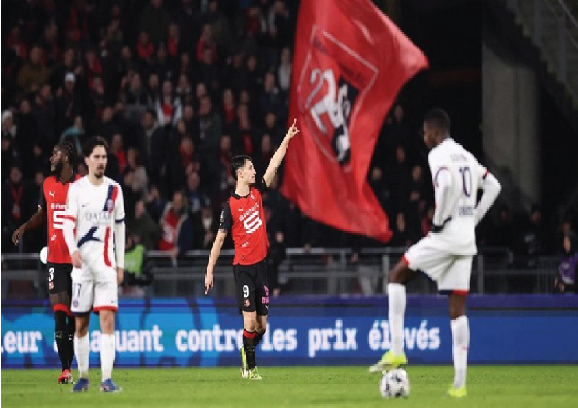 Rennes vs PSG: Les Parisiens Takluk 1-3