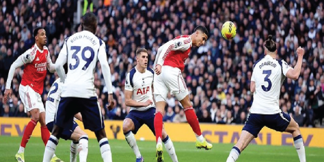 Skor Imbang, Tottenham vs Arsenal 1-1 di Paruh Pertama