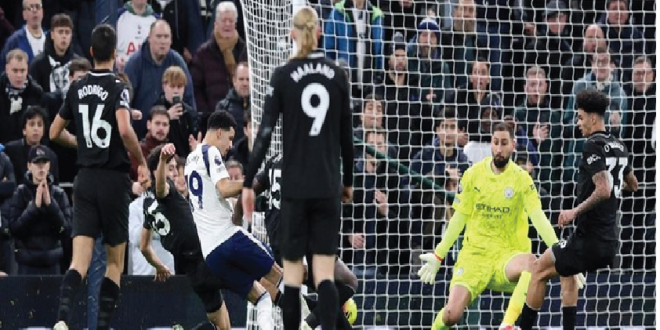 Tottenham Hotspur vs Manchester City Ends 2-2