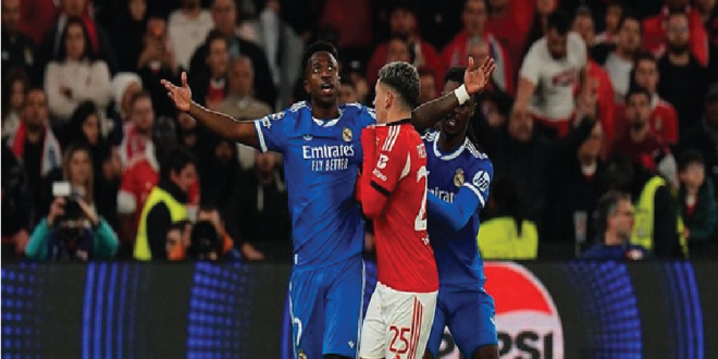 Vinicius Mogok Main Usai Dapat Ejekan Rasis dari Pemain Benfica