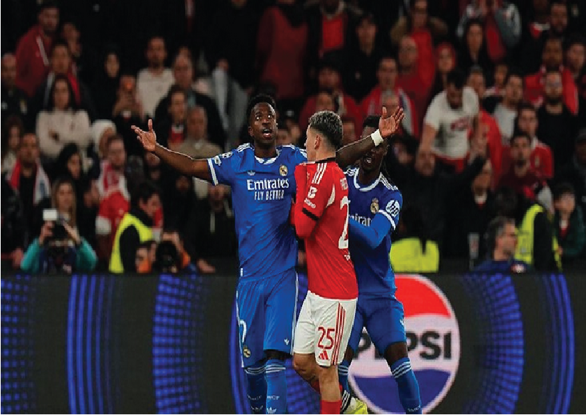 Vinicius Mogok Main Usai Dapat Ejekan Rasis dari Pemain Benfica