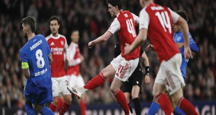 Arsenal Tumbangkan Leverkusen 2-0, The Gunners Amankan Tiket Perempat Final