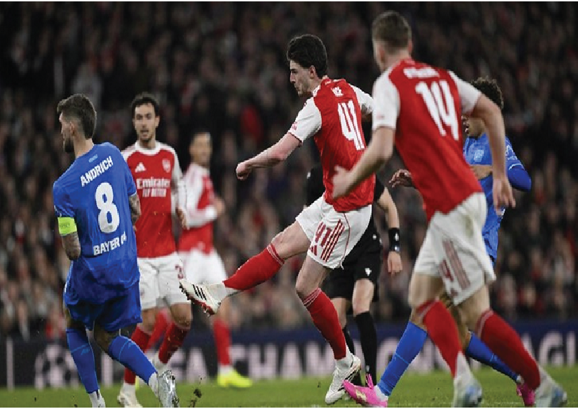 Arsenal Tumbangkan Leverkusen 2-0, The Gunners Amankan Tiket Perempat Final