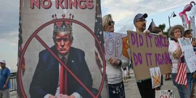 Gelombang Demo Anti-Trump: Seruan 'No Kings' Gema di Kota-Kota AS