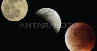 Gerhana Bulan Total Mewarnai Langit Aceh, Warga Dianjurkan Salat Khusuf