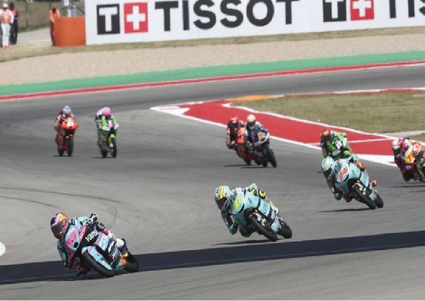 Guido Pini Juara Moto3 Amerika Serikat, Veda Ega Gagal Finis